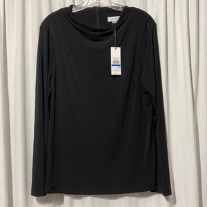 Calvin Klein Black Stretch Long Sleeve